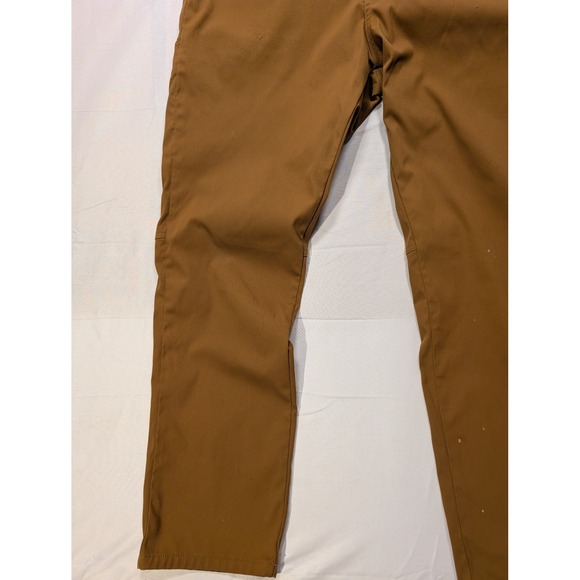 Truewerk Men's 38/30 Edo Pant Brown Technical 5-Pocket Utility Pants Work Tough - Picture 4 of 16